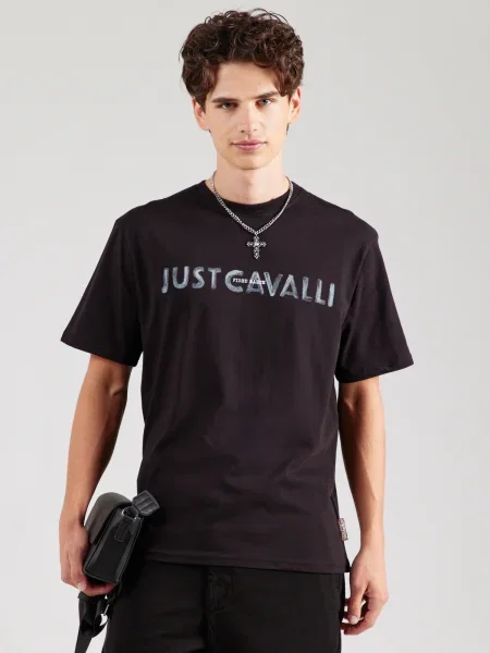 Just Cavalli Tricou alb