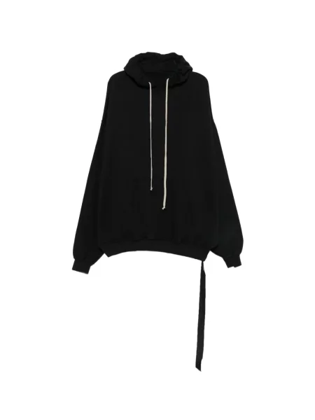 Remenčić majica s kapuljačom Rick Owens Drkshdw crna