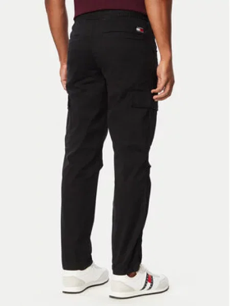 Tommy Jeans Jogger kelnės Sonny juoda