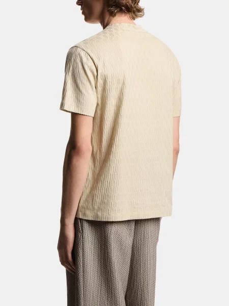 Футболка Emporio Armani бежевий