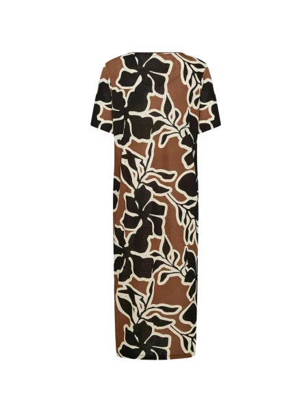 Soyaconcept Rochie SC-FIOLA maro