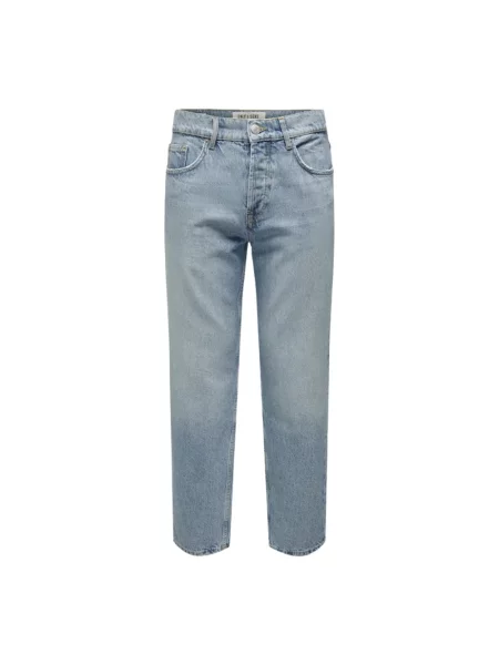 Jeansy z poszerzaną nogawką i 5 model ‘EDGE’ Only & Sons niebieskie