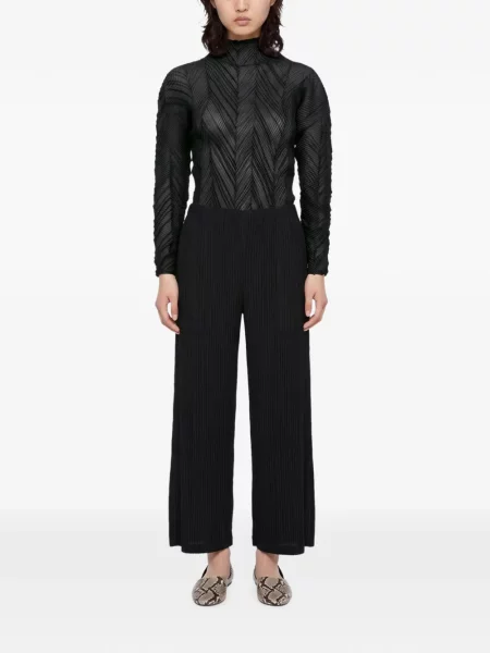 Pantaloni Issey Miyake negru