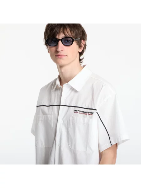 Cămașă OBEY Camber Woven White XL alb