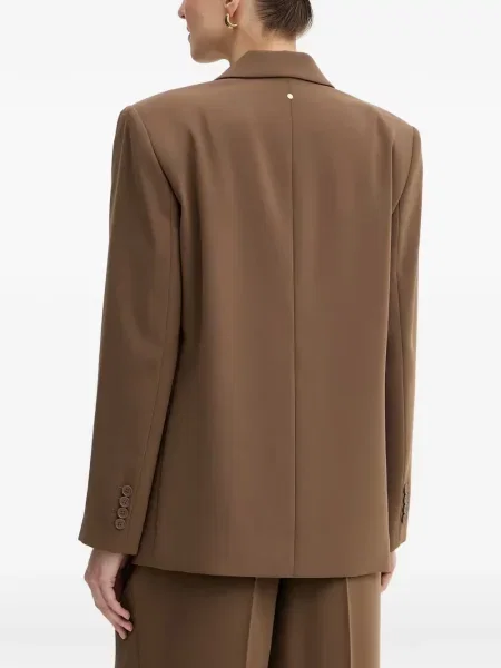 Sacou Armani Exchange cu rever maro