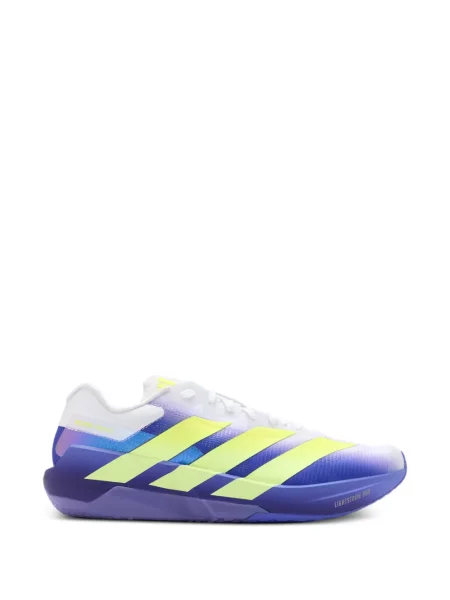 Шорти Adidas с връзки с дантела със змийски принт бяло