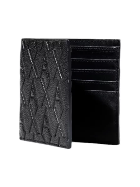 Armani Exchange portfel czarny