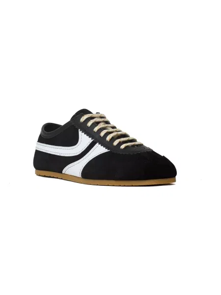 Sneakersy Dries Van Noten zamszowe czarne