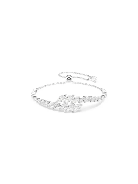 Naszyjnik Swarovski szary