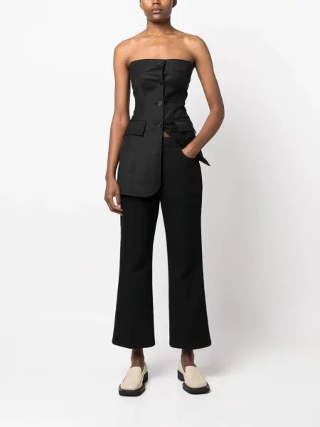 Kelnės Jil Sander apkarpytas įsiliepsnojo juoda