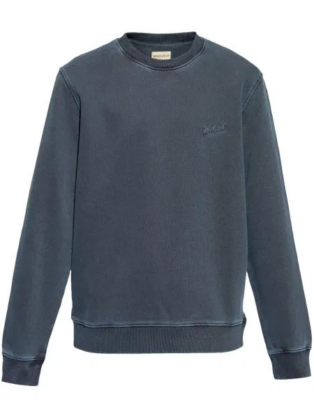 Hanorac Woolrich cu broderie albastru