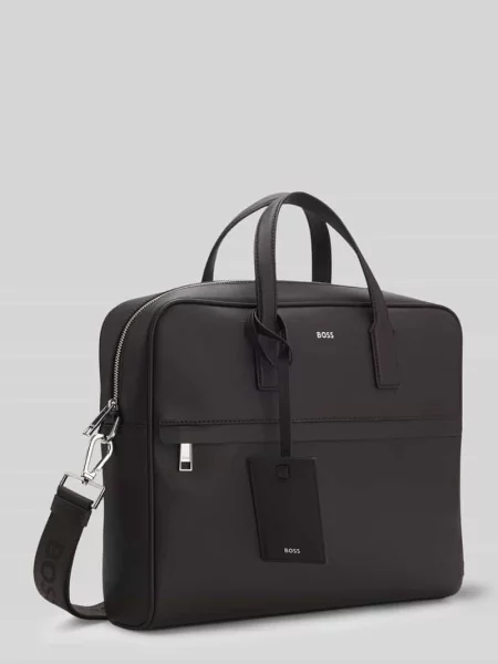 Torba Boss skórzana brązowa