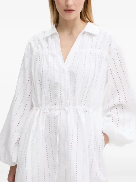 Rochie mini Samsøe Samsøe de costum alb