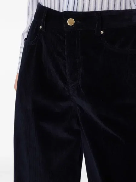 Παντελόνι Max Mara κοτλέ μπλε