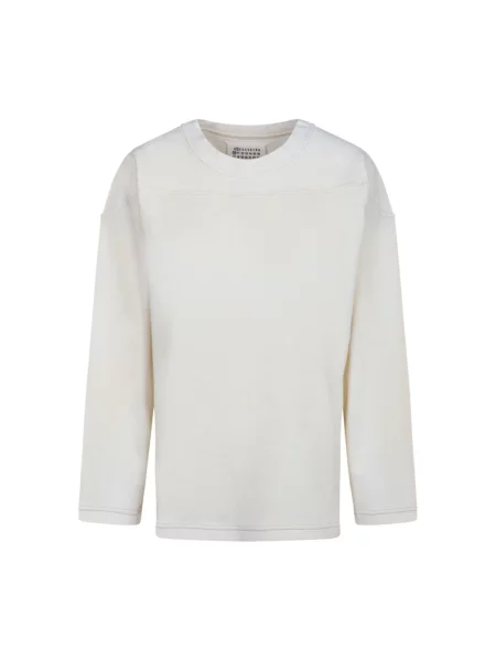 Sweter Maison Margiela beżowy