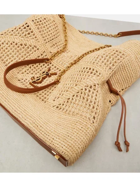 Geantă Saint Laurent bej
