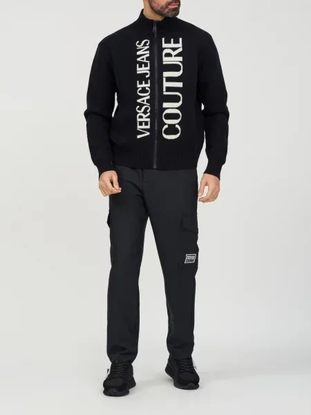 Светр Versace Jeans Couture чорний