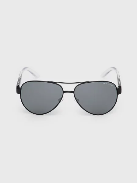 Sunčane naočale Armani Exchange za muškarce crna
