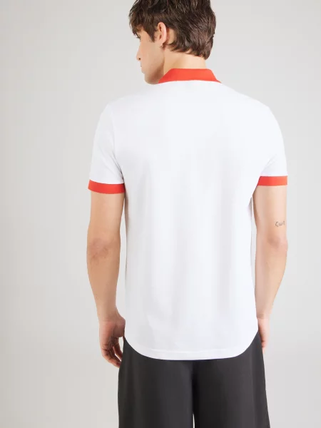 BOSS Tricou portocaliu alb
