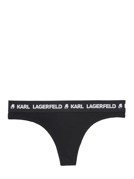 Karl Lagerfeld Tangá čierna