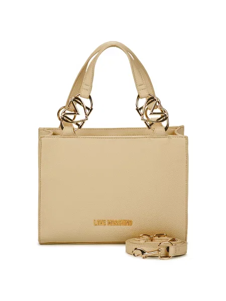 Kabelka LOVE MOSCHINO béžová