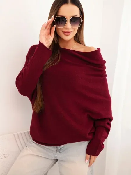 Pulover Kesi Włoski alb