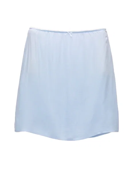 Pull&Bear Fustă deschis albastru