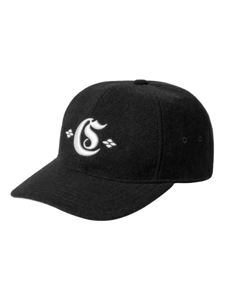 Czapka z daszkiem Carhartt Wip wełniana z logo czarna
