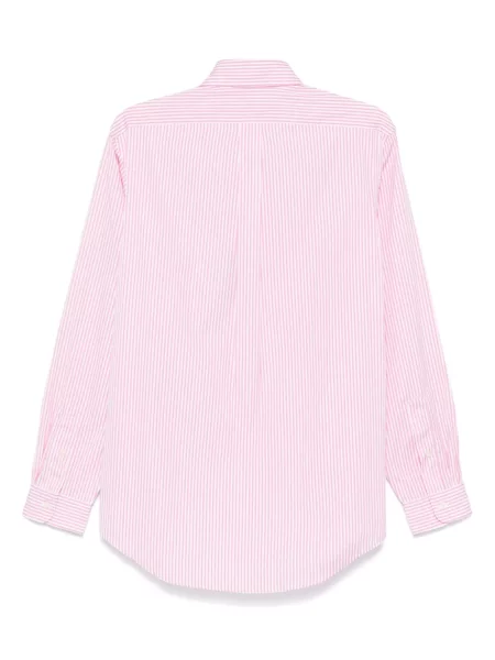 Kostkované kraťasy Polo Ralph Lauren s výšivkou červené