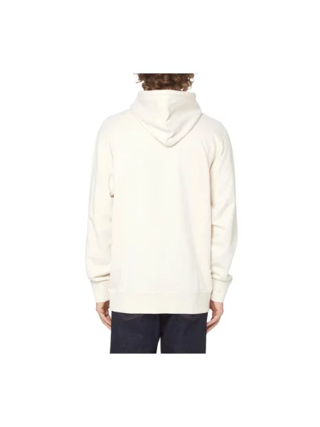 Bluza z kapturem Edwin z kapturem biała