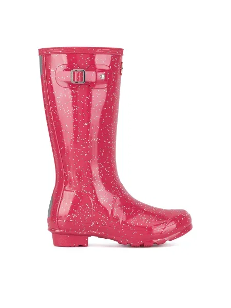 Резиновые сапоги Hunter розовые