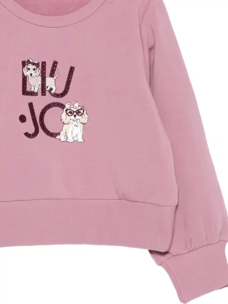 Bluza dziecięca Liu Jo różowa