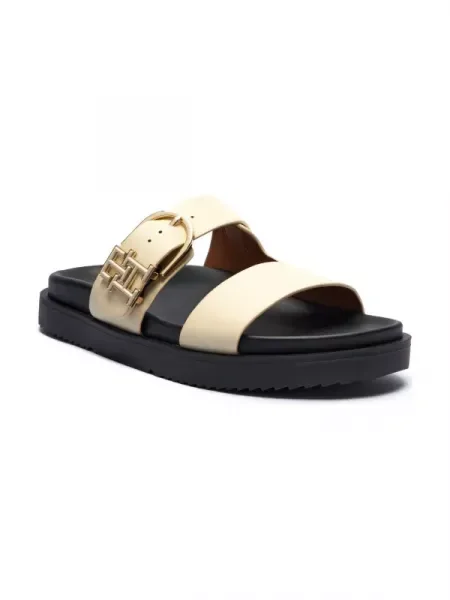 Tommy Hilfiger De piele șlapi