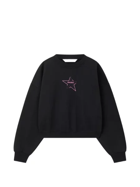 Pulover Palm Angels cu imagine negru