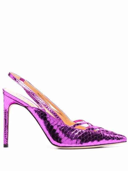 Pantofi cu toc Giannico violet
