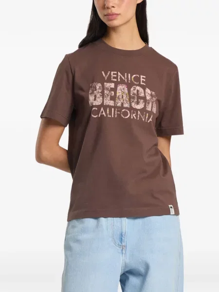 Tricou Palm Angels maro