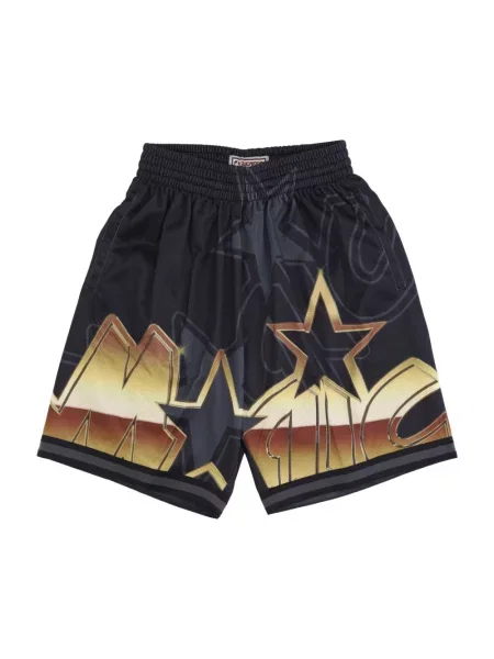 Spodenki sportowe Mitchell & Ness do koszykówki czarne