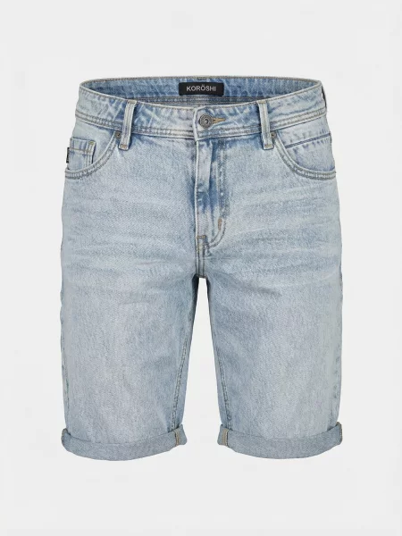 KOROSHI Jeans deschis albastru