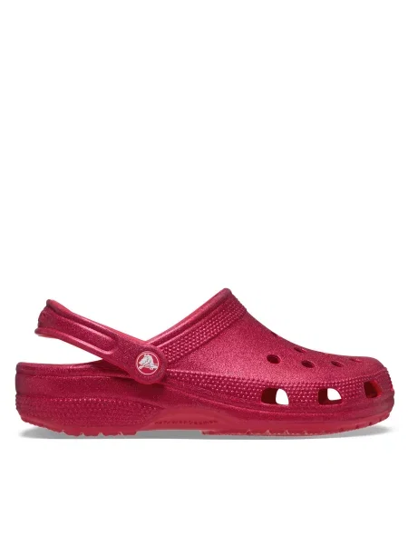 Crocs Natikači Classic Glitter Clog roza