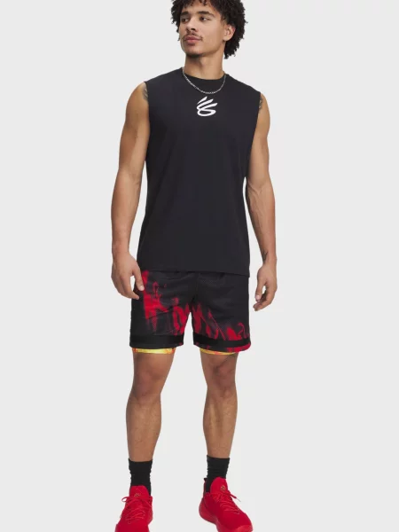 Короткие спортивные шорты Under Armour черные