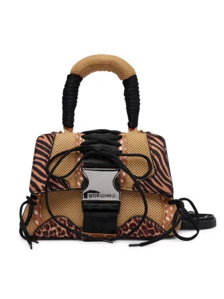 Steve Madden Táska Bdiego-M Világosbarna fekete