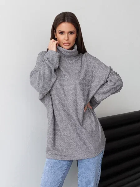 ISSA Plus Светр сірий