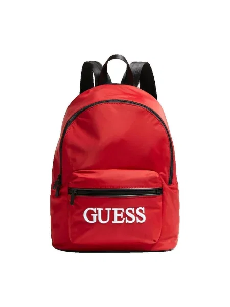 Táska Guess autogrammal piros