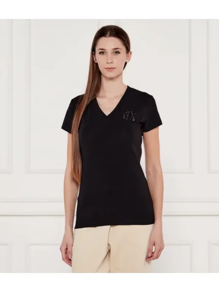 Armani Exchange Tricou negru