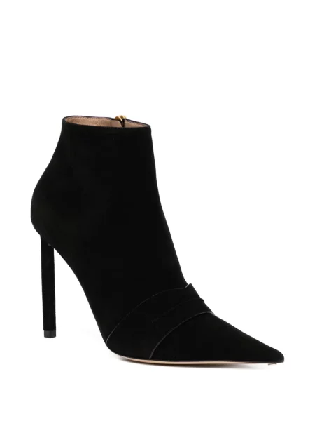 Botine Tom Ford cu vârf ascuţit negru