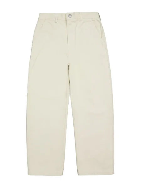 Obey Hlače Brighton off-bela bela