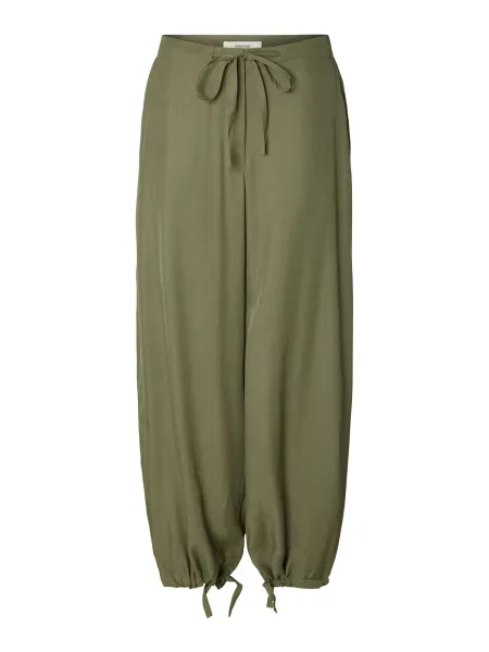 SELECTED Pantaloni SLFBEATRICE' verde