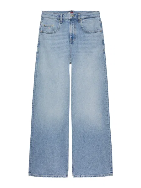 Tommy Jeans Τζιν Mid Rise Loose Wide Leg ντένιμ μπλε