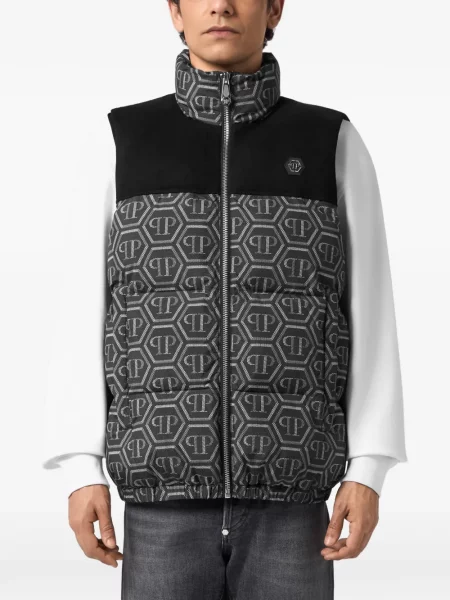 Vesta Philipp Plein s potiskem černá