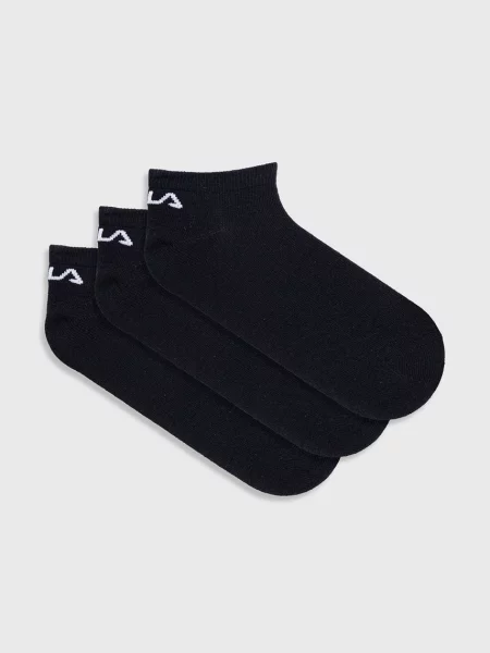Fila Къси чорапи 3 чифта дамски тъмносиньо